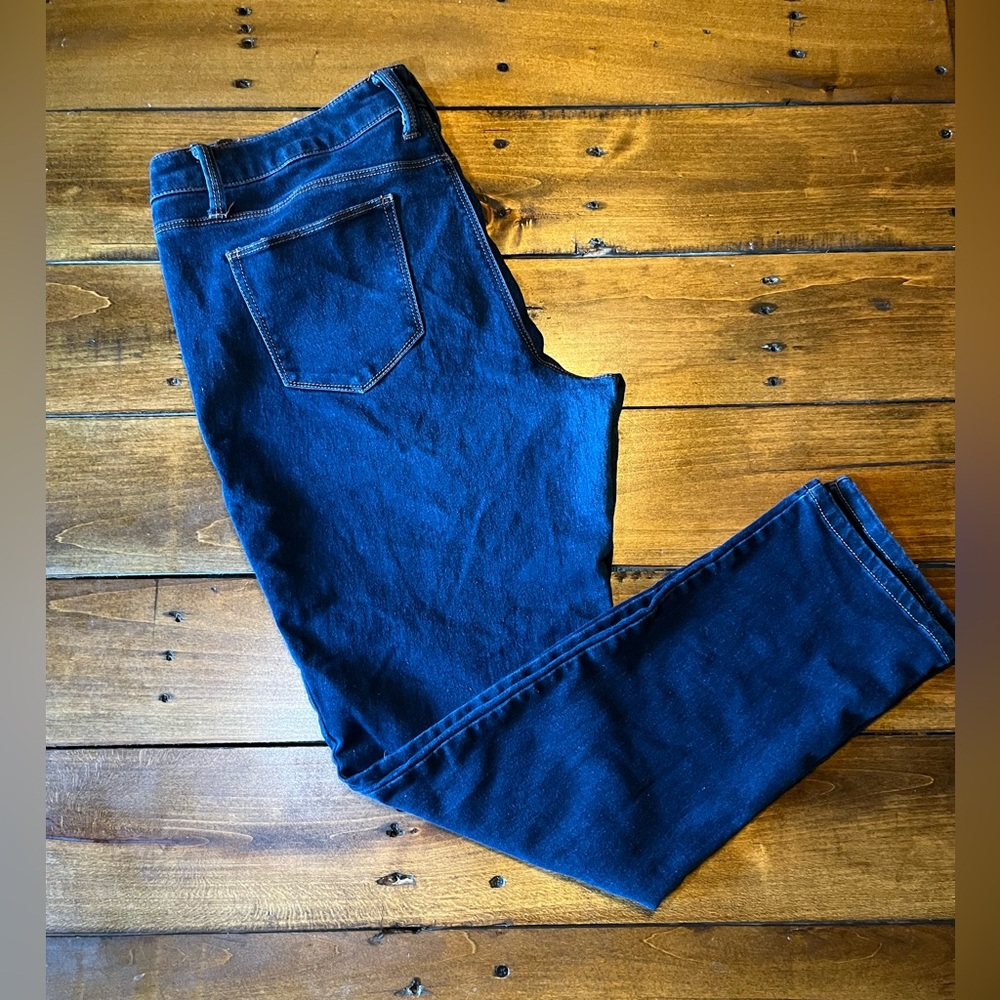 No Boundaries Skinny Jeans - Dark Blue